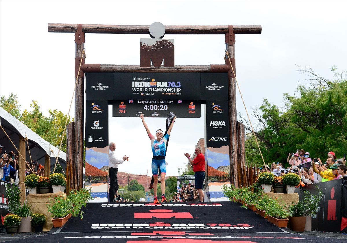 Gustav Iden And Lucy Charles-Barclay Take The Wins at Ironman 70.3 World Championship