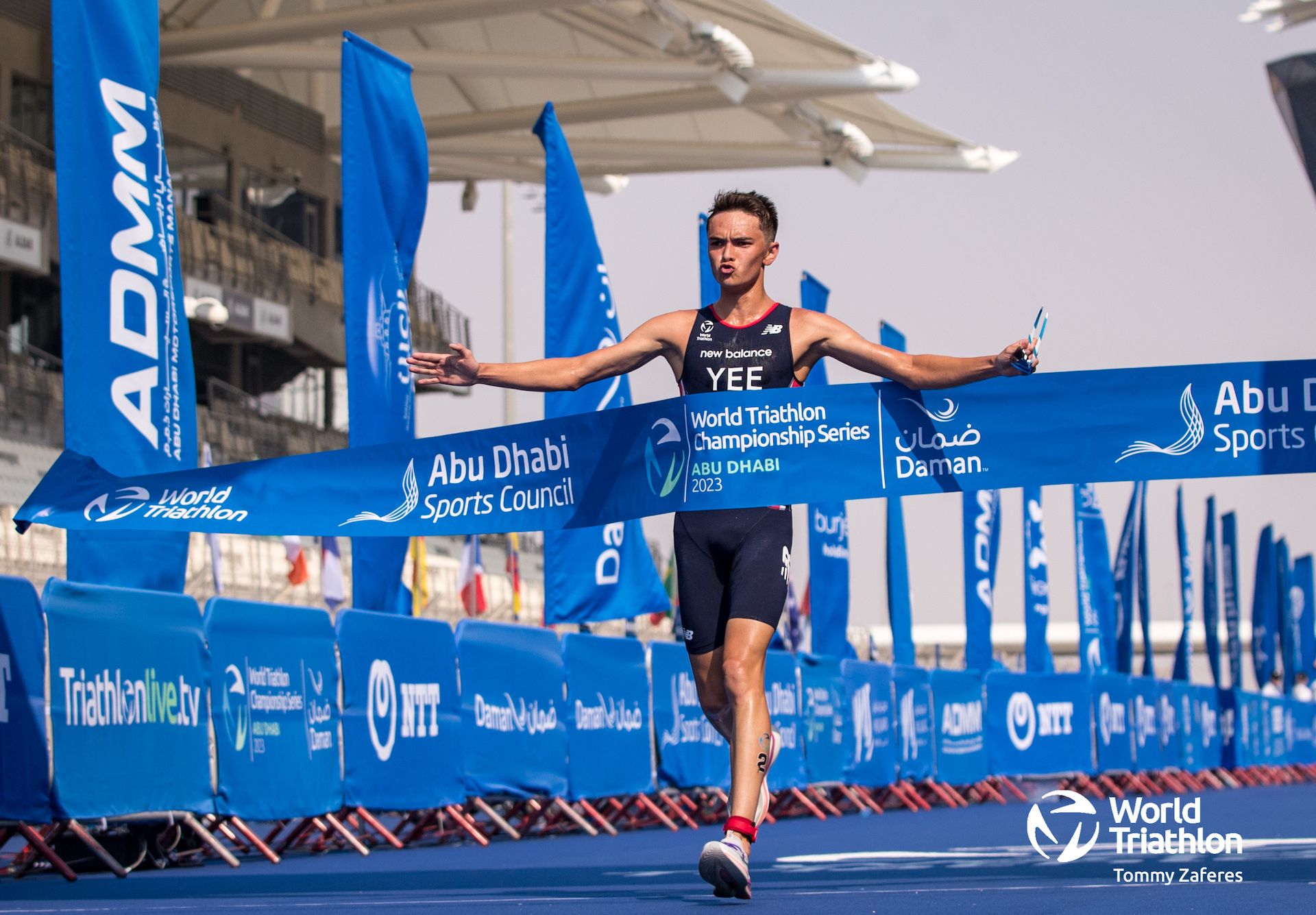 Alex Yee Takes First World Triathlon Championship Series Abu Dhabi Gold