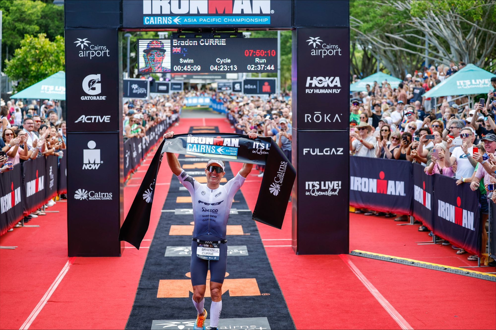 Braden Currie and Kylie Simpson Win at Ironman AsiaPacific Championship