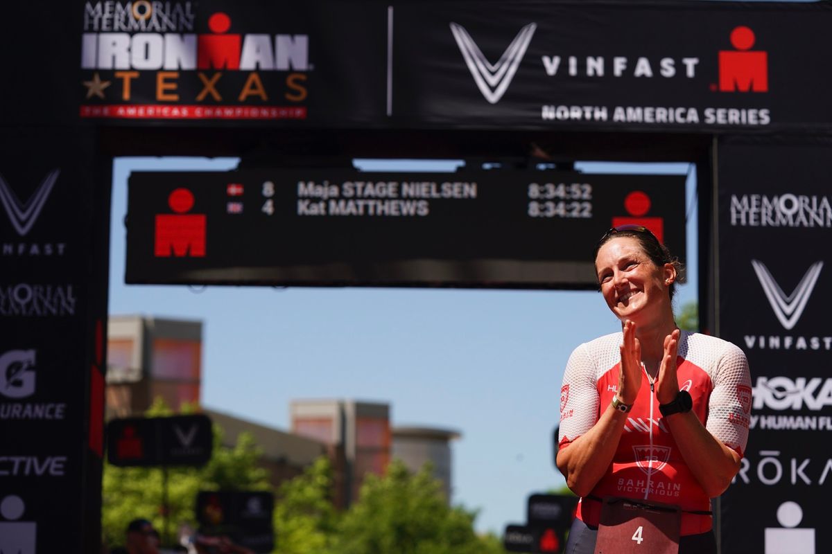 Von Berg and Matthews  Victorious in the Action-Packed 2023 Ironman Texas