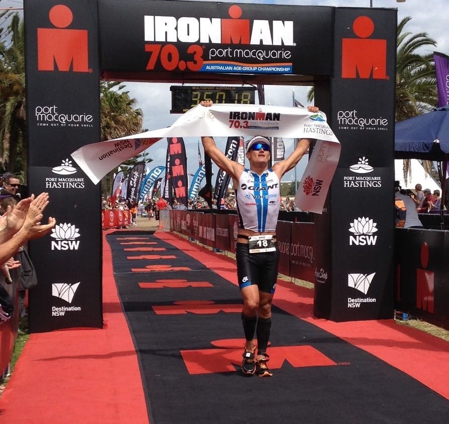 Clayton Fettell wins Ironman 70.3 Port Macquarie