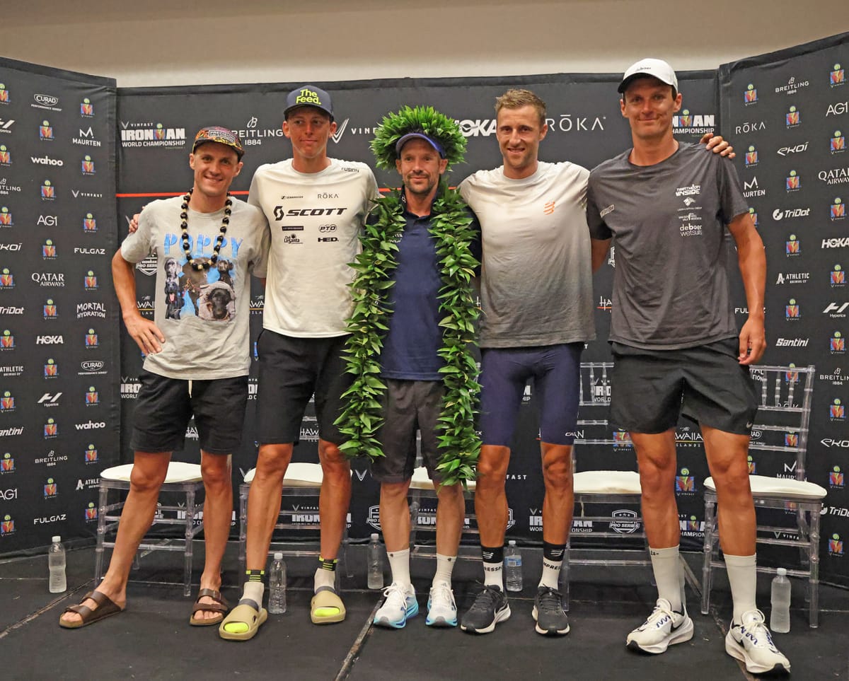 Jellyfish, Ice Blocks and Glory: Inside Kona's Most Emotional Press Conference