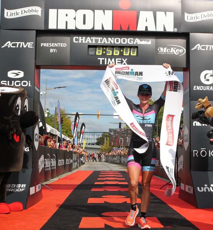 Kirill Kotsegarov (EST) and Carrie Lester (AUS) claim victories at the 2015 Little Debbie IRONMAN Chattanooga