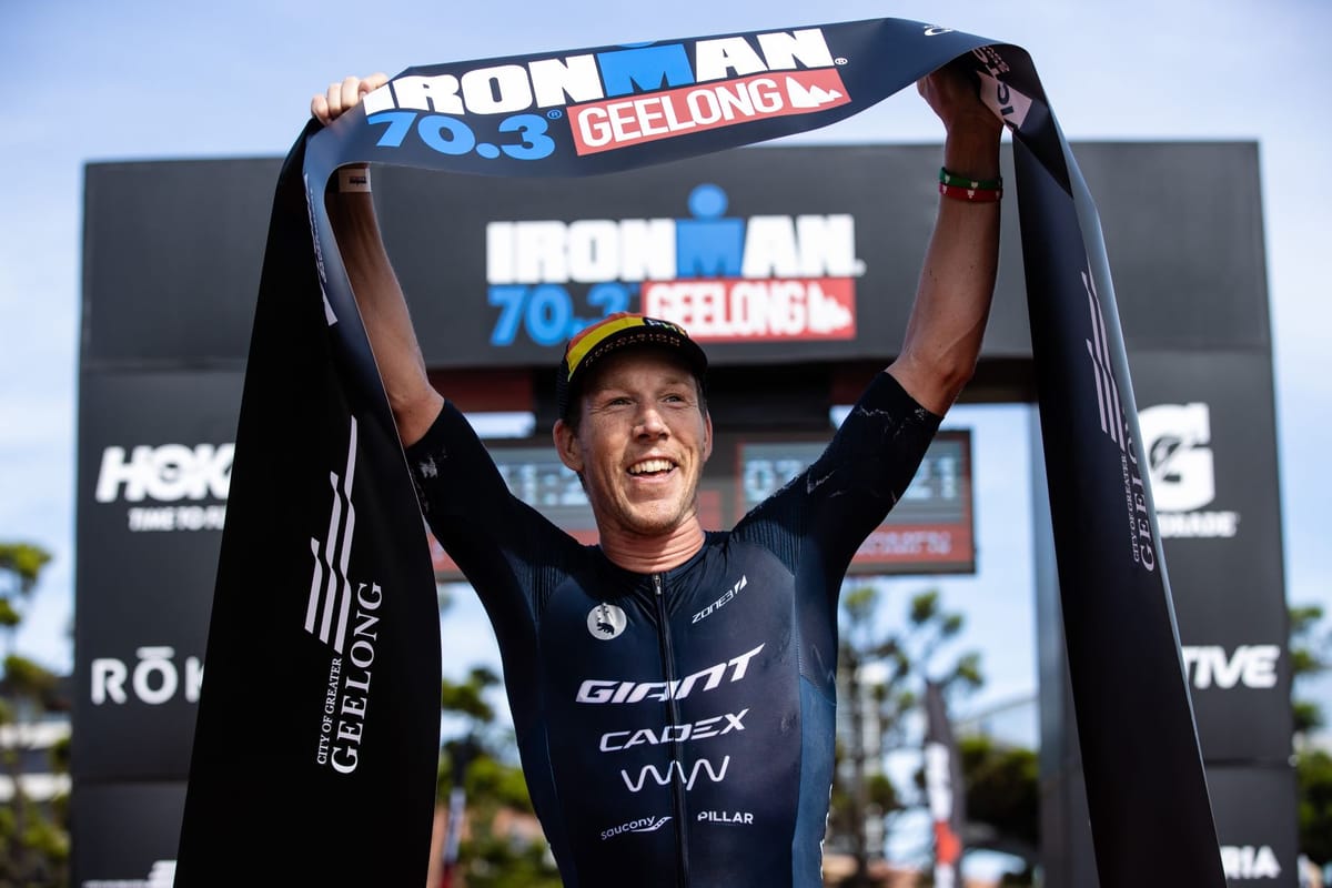 Sam Appleton And Lotte Wilms Claim Victory At Ironman 70.3 Geelong