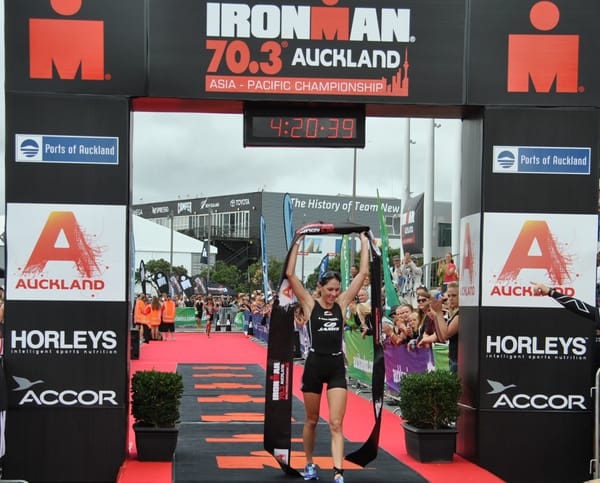 Annabel Luxford and Christian Kemp take on stong fields at Rev3 Quassy 2013