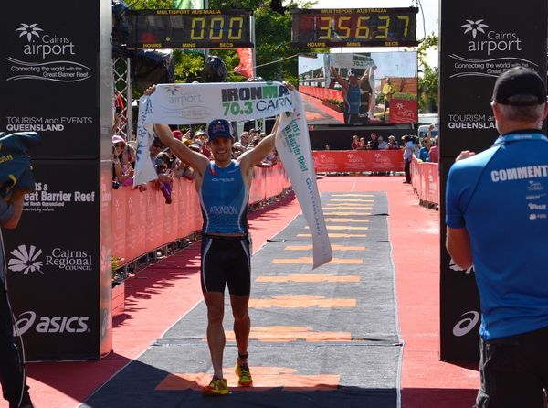 Courtney Atkinson wins Ironman 70.3 Cairns 2013