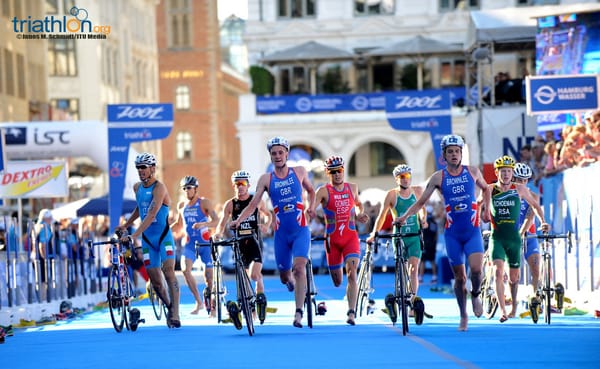 Aaron Royle Best Placed Australian Male At The World Triathlon Series In Hamburg