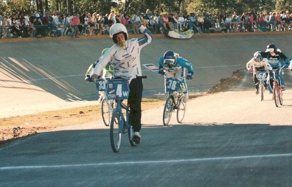 Former World BMX Champion Fiona Langfeldt takes on Toyota Ironman Australia