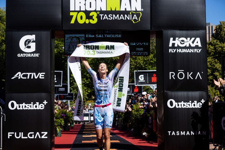 Ellie Salthouse Takes the Win at Ironman 70.3 Tasmania