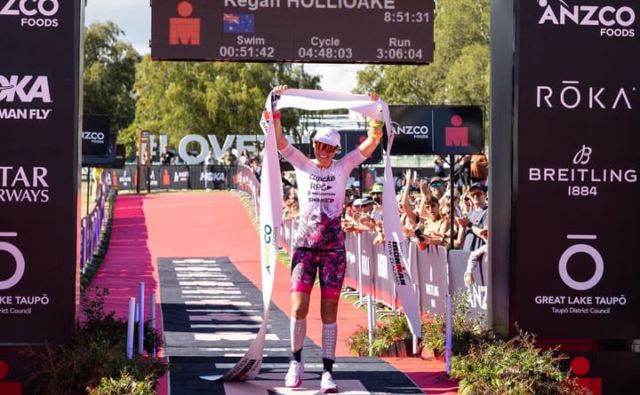 Phillips Shatters Course Record As Hollioake Conquers Ironman New Zealand