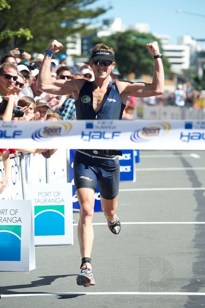 Graham Ogrady And Gina Crawford Win Port Of Tauranga Half Iron